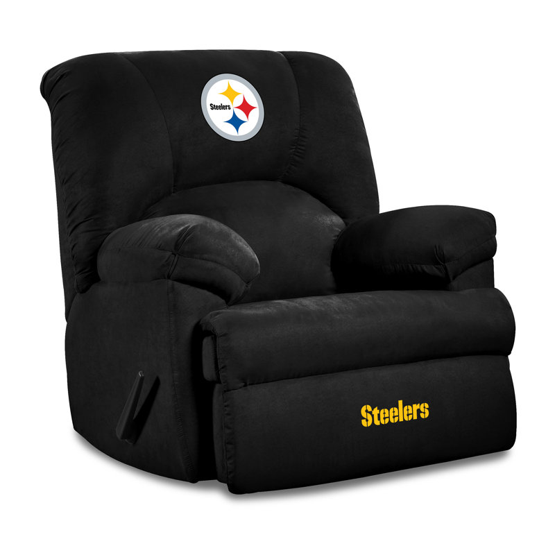 NFL Upholstered Recliner, Pittsburgh Steelers