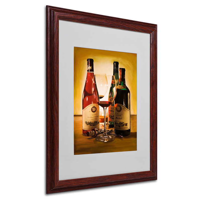 " Choices " by Roderick Stevens, 14" H x 11" W x 0.5" D, Brown