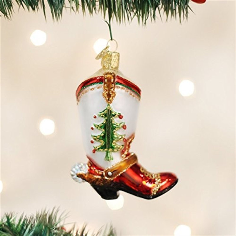 Ornement en verre soufflé Old Christmas