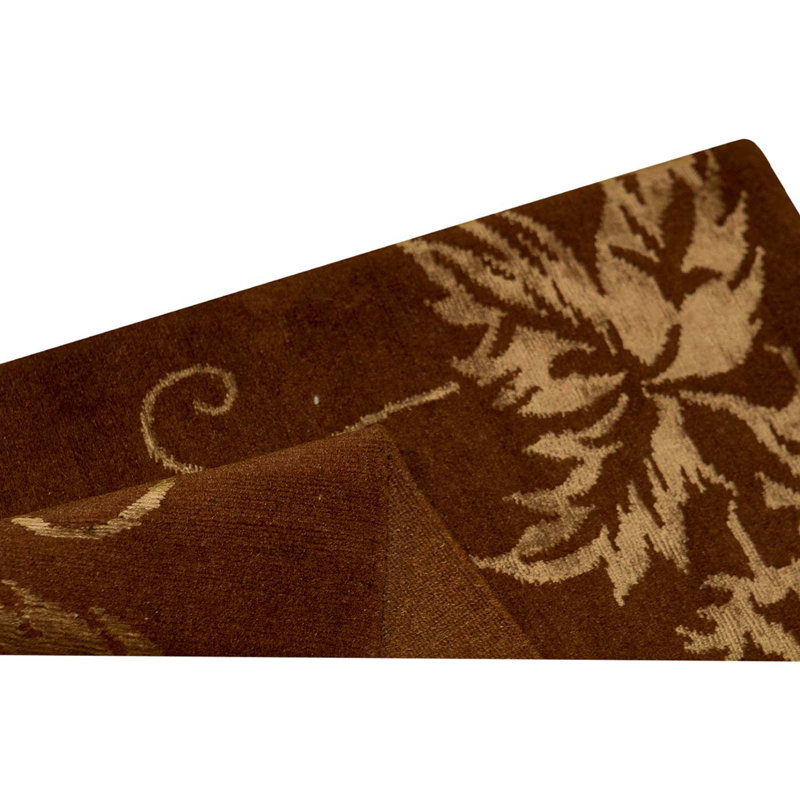Wool Floral Area Rug