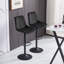 Aaminah Swivel Adjustable Height Velvet Bar Stool-1467852049