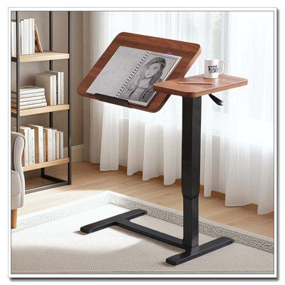 Table de chevet inclinable et mobile