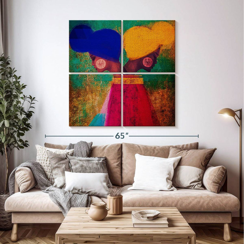 Easy Ease, 45" H x 45" W