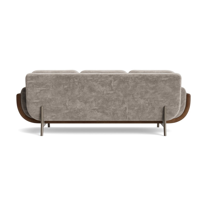 Regatta 100 Sofa, Vintage Chenille - Mink/Bedford - Tobacco, Driftwood