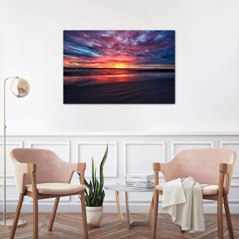 Nature's Palette by Chuck Burdick - Painting on Canvas, 30.48 cm H x 45.72 cm W, Wrapped Canvas