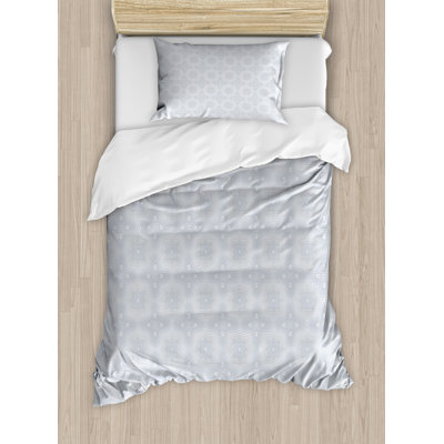Traditional Polyester Geometric Shapes Duvet Cover