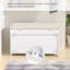 Banc de rangement de 28 po de largeur avec dessus rabattable Mira-376902795