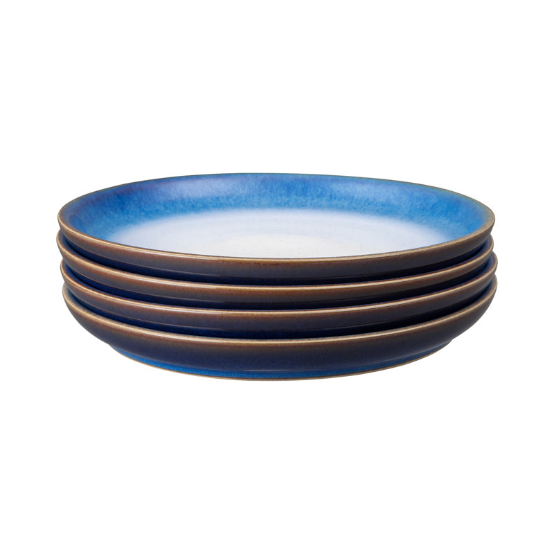 Denby Blue Haze Medium Couple Plates