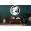Huldar Glass Flat Wall Mirror