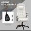 Fauteuil de direction chauffant Crisp White
