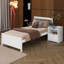 Base de lit plateforme avec tête et pied de lit, table de chevet avec tiroir de rangement et tablettes supérieures-1062218547-1062218540