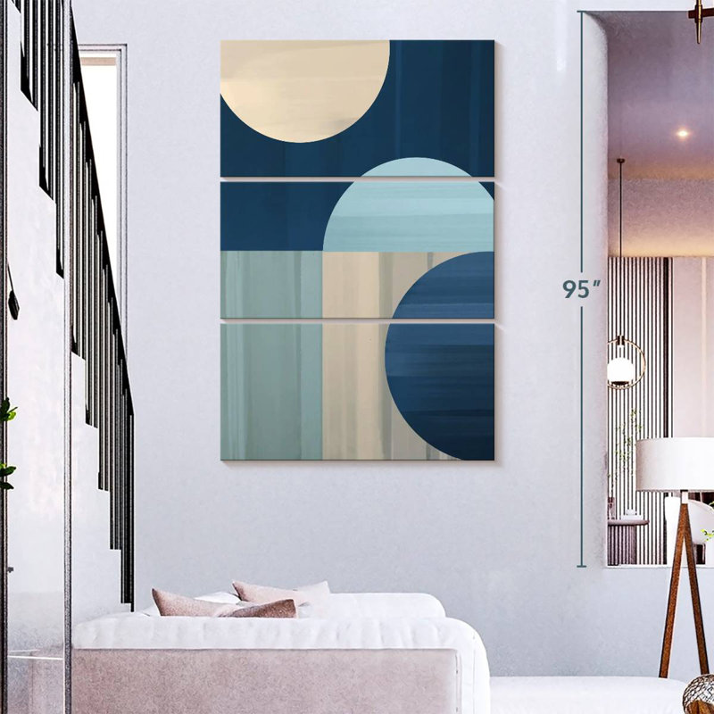 Avery Blue II, 74" H x 48" W