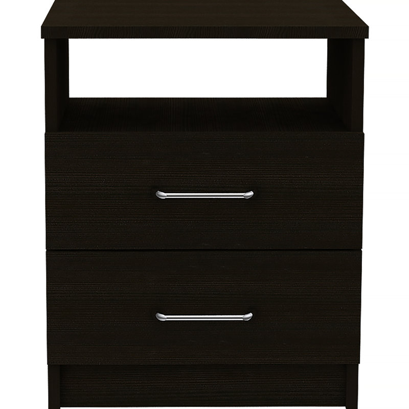 Brookeline 2-Drawer 1-Shelf Rectangle Nightstand