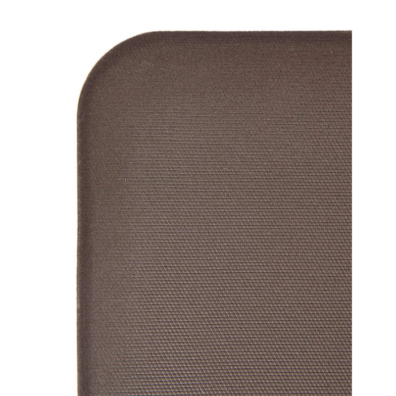 Tapis de cuisine antidérapant Bodington, Rectangle 2 pi x 5 pi, Gris