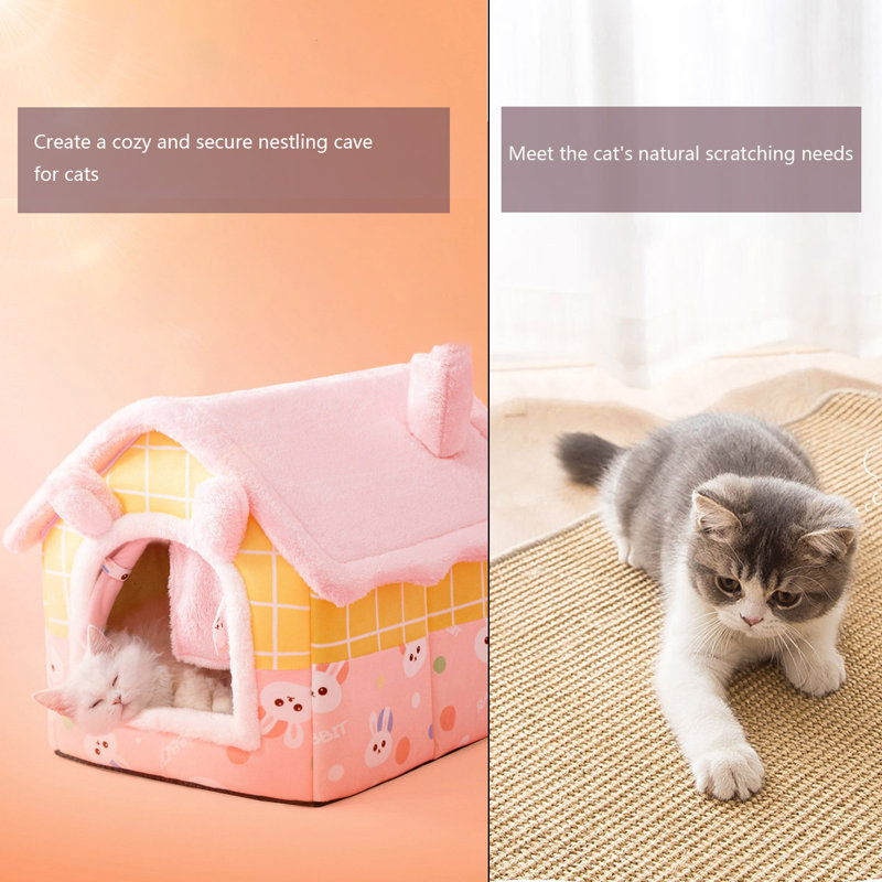 Dorlan Nest Pet Bed, Small Size 15.3" L x 12.5" W