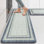 Anti Fatigue Kitchen Mat 2PCS,Non-Skid Waterproof Kitchen Rugs,Farmhouse Kitchen Mat