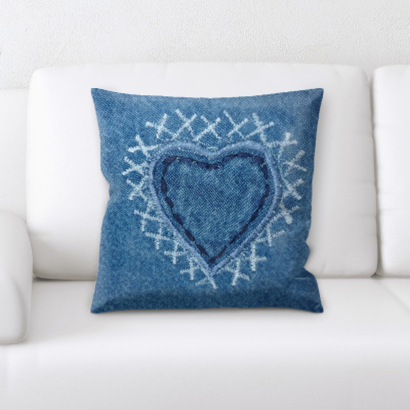 Microsuede Throw Pillow