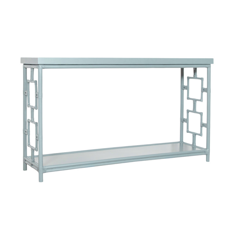 Sobe 60 in. Console Table, Light Blue