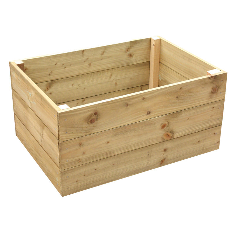 Sela Wooden Raised Bed 60x90cm, Height 45cm