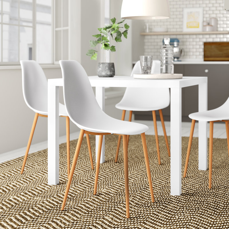 Toothman 45cm H Side Chair, White