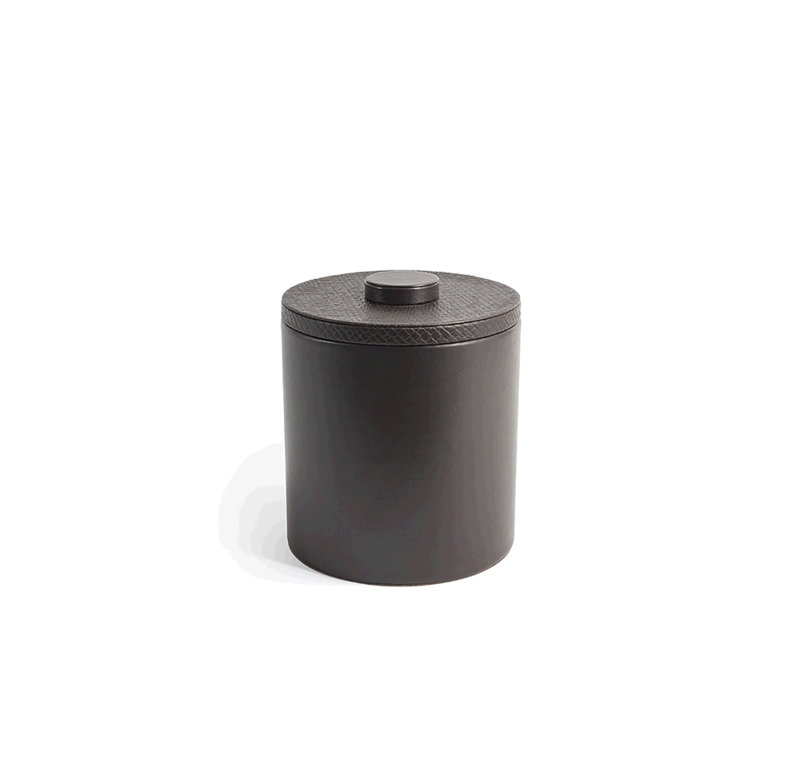 Java Vinyl Ice Bucket, Brown