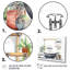 «Natural Bathroom Decor II», reproduction sur toile 3 pièces-756738694