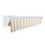 Auvent de patio rétractable avec capuchon Awntech Destin-10696363-10768219-121458896