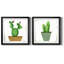 Boho cactus I - impression de 2 pièces-61458112-61458107
