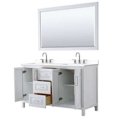 Meuble-lavabo double Daria
