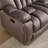 Quiteris 63.8" W Microfiber Manual Reclining Loveseat-792216128
