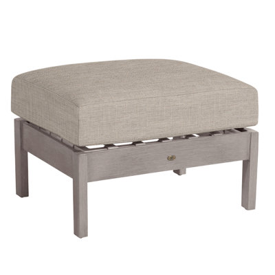 Kennebunkport Outdoor Ottoman with Cushion