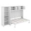 Grand lit escamotable avec armoires-658907197