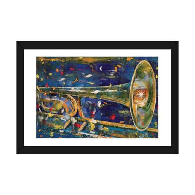 «Trombone», reproduction d'art sur toile