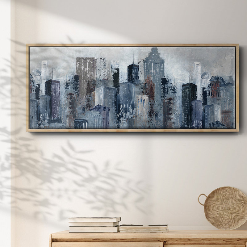 City Mood - Toile encadrée, H 8 po x l 20 po