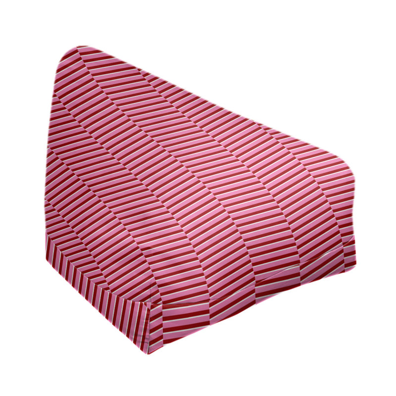 Fauteuil à billes et méridienne standard, Rose vif / rouge, H 25 po x l 27 po x P 30 po