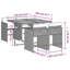 Patio Dining Set with