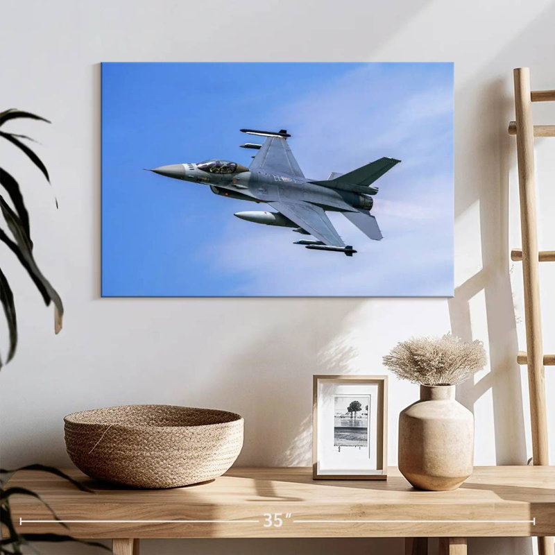 Avion de chasse royal des Pays-Bas, H 16 po x l 24 po