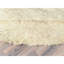 Tapis beige noué à la main de conception unique 12 pi 1 po New Age