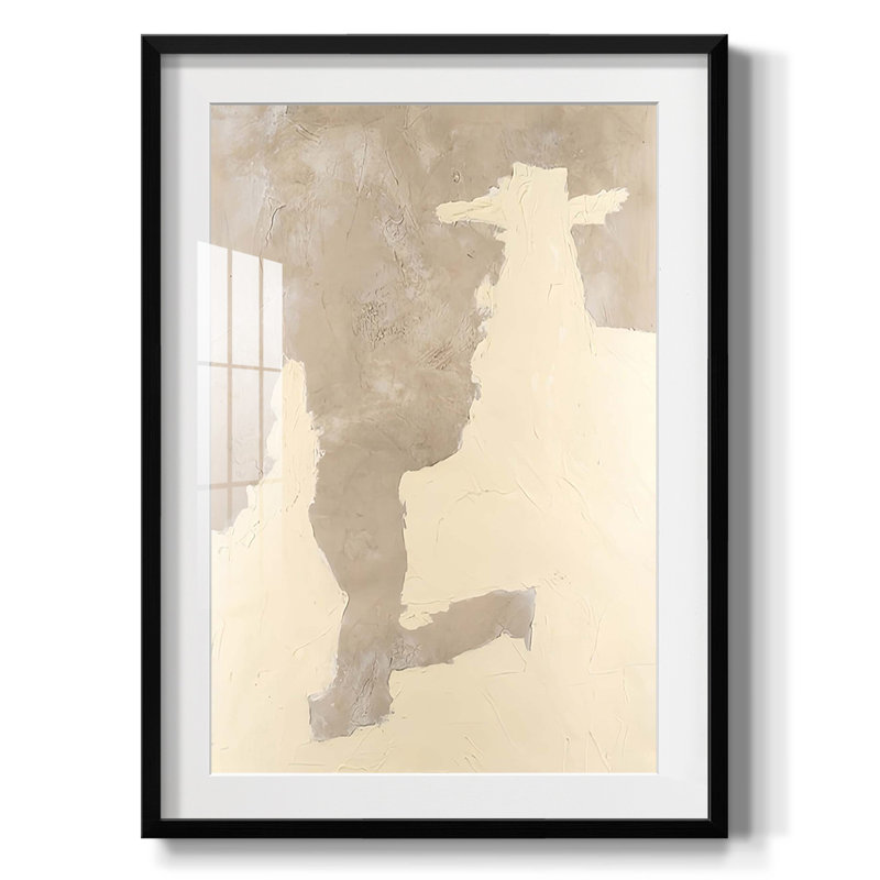 Playa II -Framed Print, Black