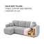 Safila 3 Seater Sofa Bed-5214520