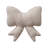 Woven Cotton Chenille Bow Shaped Decorative Pillow