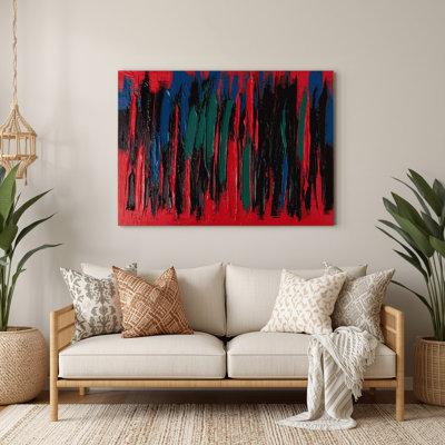 Neo Expressionism 6 Black Metal Wall Art