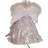 12'' Fabric Christmas Lighted Tree Topper