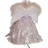12 " Lighted Fabric Angel Shatterproof Tree Topper