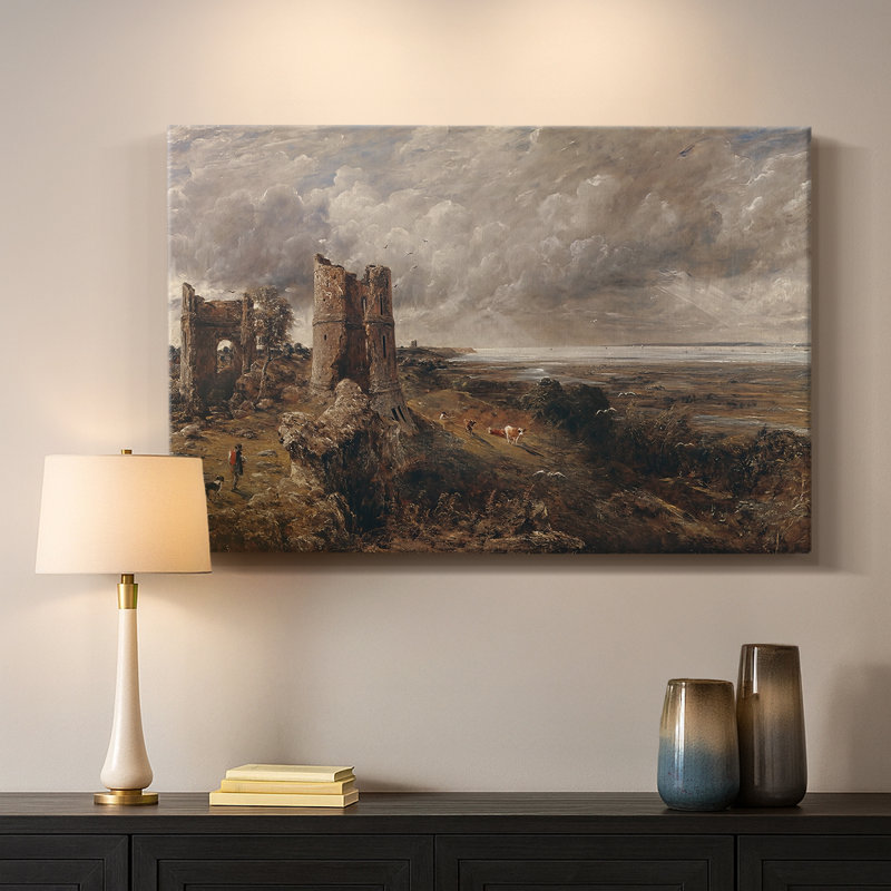 Hadleigh Castle-John Constable-Gallery, toile tendue-1829, 24 po x 36 po