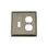 Deco 2-Gang Duplex Outlet / Toggle Light Switch Combination Wall Plate