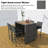 Clivia Bar Set with Stools