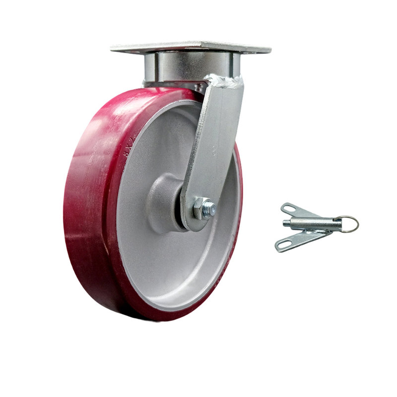 Swivel Caster with Swivel Lock