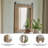 Anaan Wood Flat Mirror
