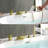 1 Handle Bathroom Waterfall Faucet with Diverter-81844678